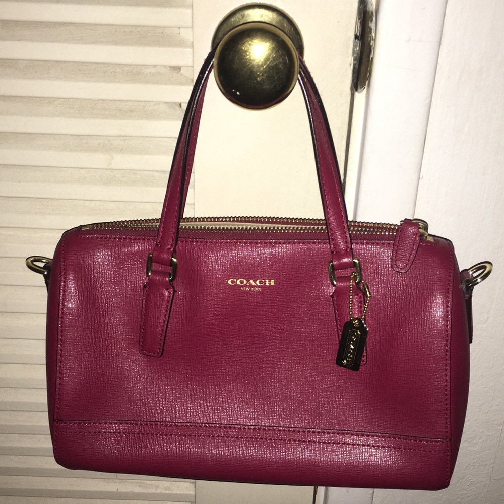 Coach Red Handbag